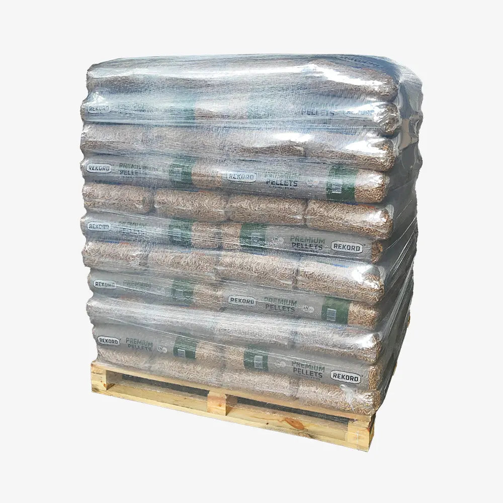 Premium REKORD Pellets A1, Sackware auf Palette (66 x 15 kg)